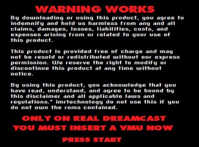 Disclaimer Phantasy Star Collection.jpg