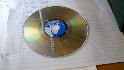 The non-working disc. Hopefully you can figure out the problem now. I bet you the solution is resurfacing. :)