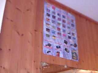 The poster that came with it is still up on the kitchen wall.