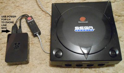 DreamPi Hardware Set-Up (Raspberry Pi2 &amp; Dell USB Modem with TacT's power mod).