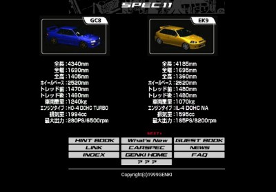 Car specs