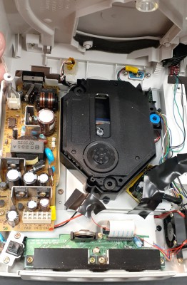 Before with old PSU, Fan and VGA internal mod